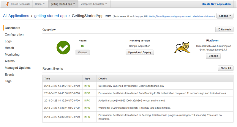 AWS Elastic Beanstalk